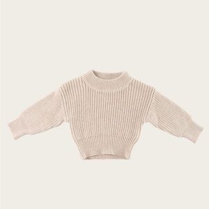 Jamie Kay Morgan Knit - Size 5Y- Oatmeal Marle